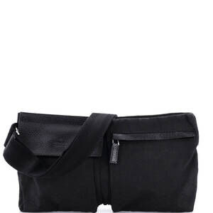 Gucci Vintage Double Belt Bag Gg Canvas #220387G84B